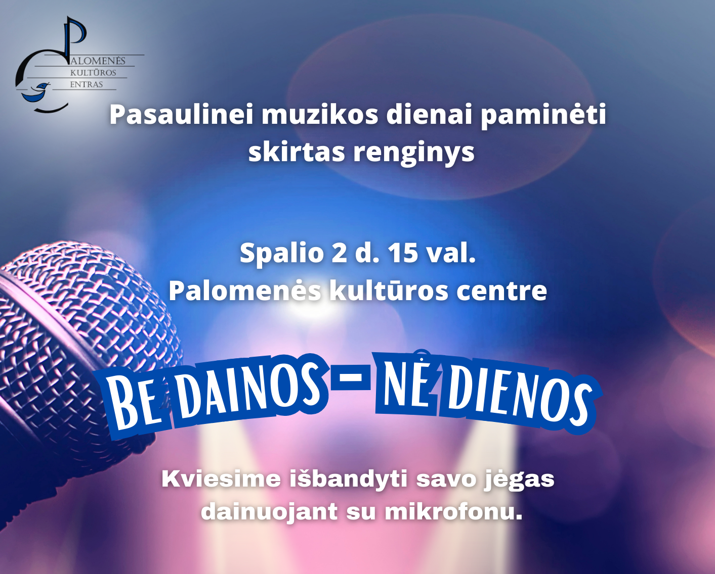 Pasaulinei muzikos dienai skirtas renginys